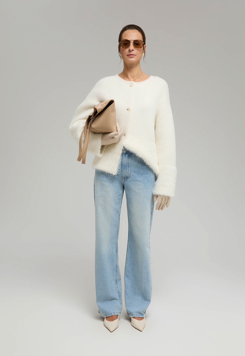 Джинсы wide leg fit женские Джинсы wide leg fit женские