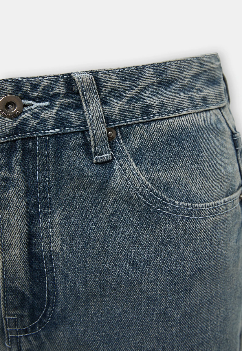 Джинсы flared fit женские, Модель FBF15012, Фото №6