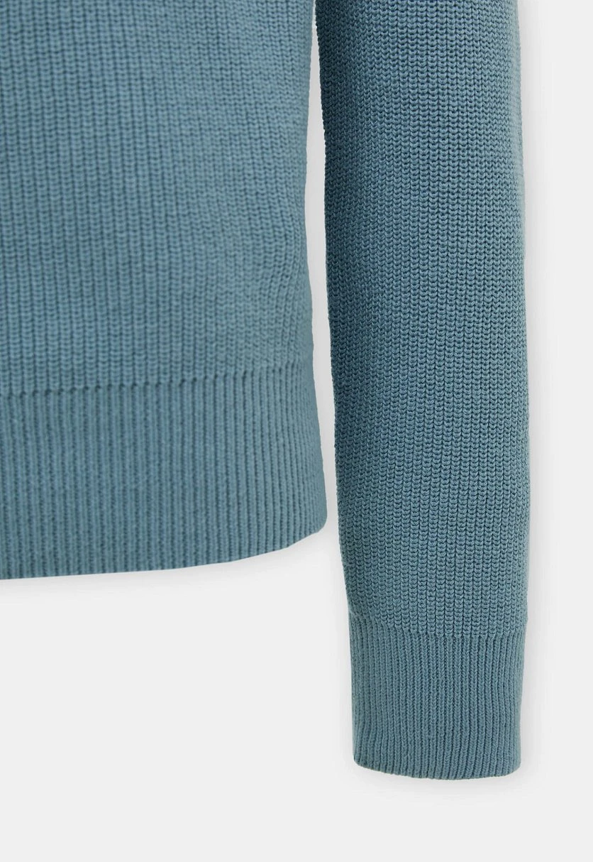 Джемпер из хлопка прямого кроя, Модель FBF21109, Фото №7