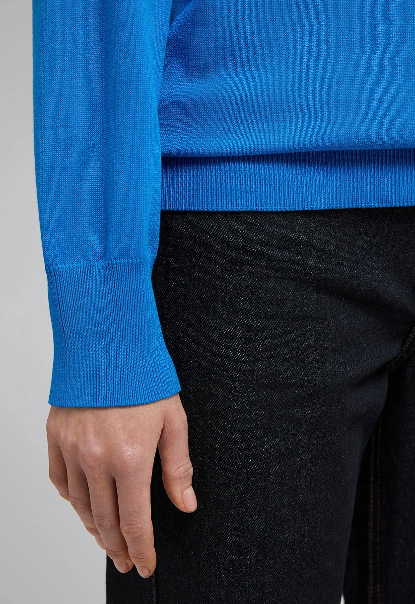 Джемпер с V-образным вырезом, Модель FBF11107, Фото №4