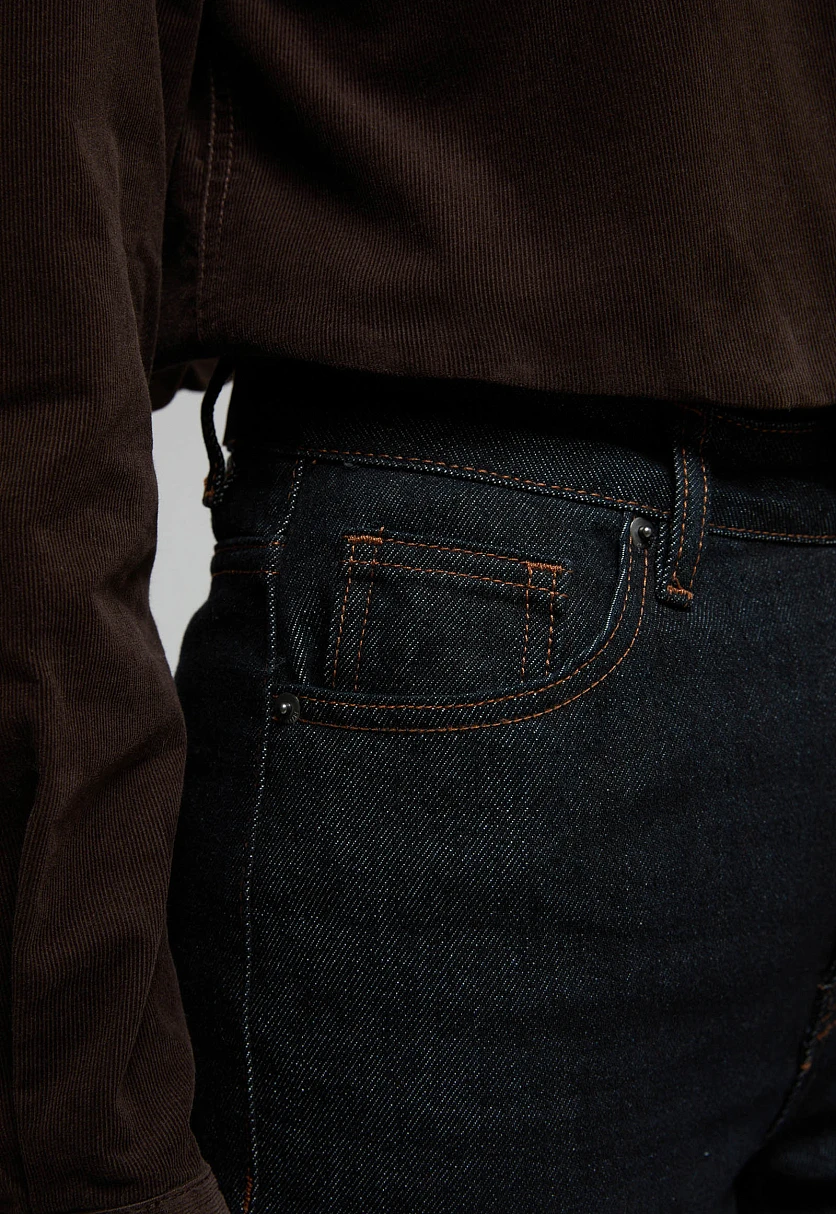 Расклешенные джинсы с высокой посадкой, Модель FBF15012, Фото №5