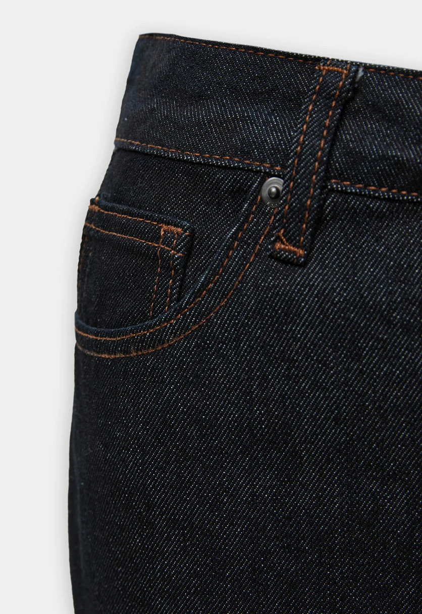 Расклешенные джинсы с высокой посадкой, Модель FBF15012, Фото №6