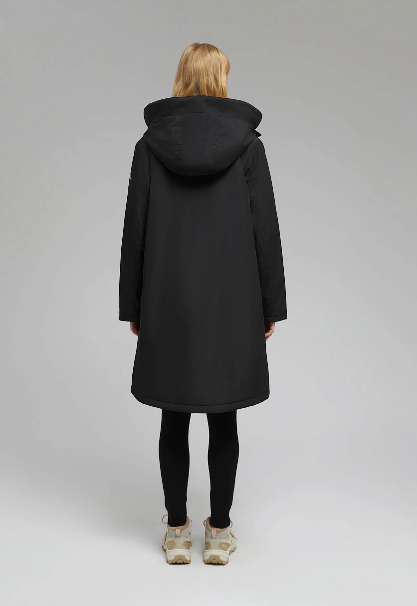 Утепленное пальто с капюшоном, Модель FBF110165, Фото №3