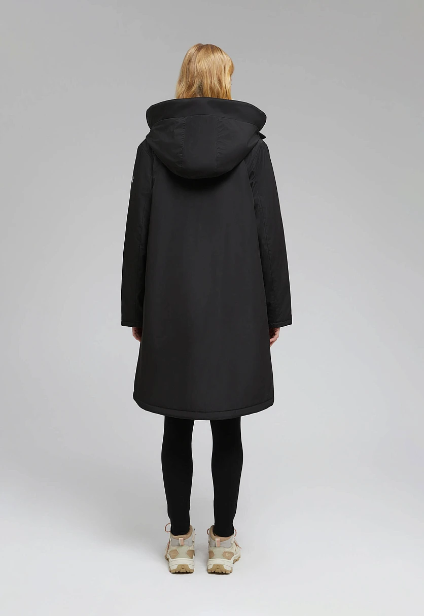 Утепленное пальто с капюшоном, Модель FBF110165, Фото №3