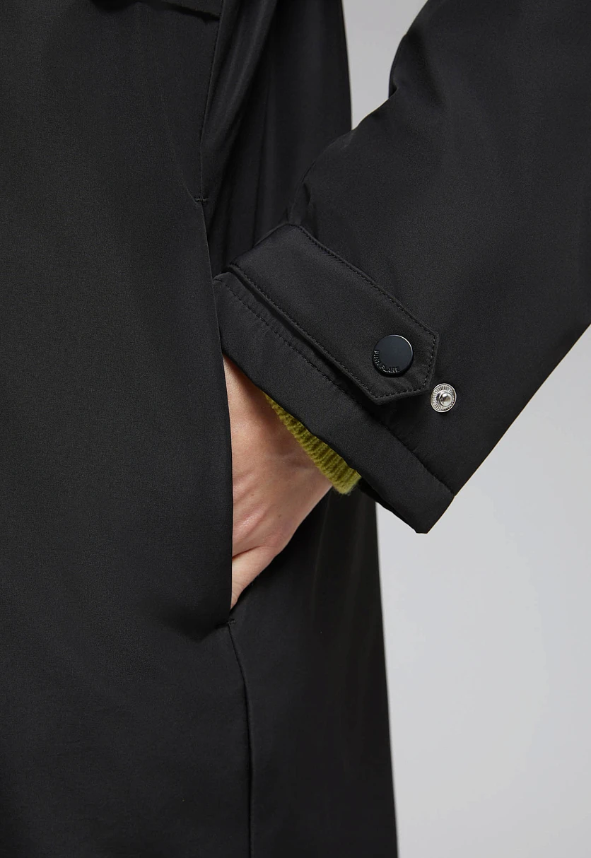 Утепленное пальто с капюшоном, Модель FBF110165, Фото №4