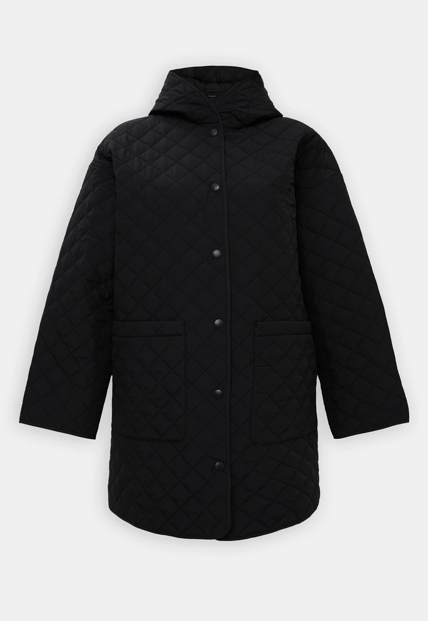 Утепленное полупальто с накладными карманами, Модель FBF11094, Фото №7