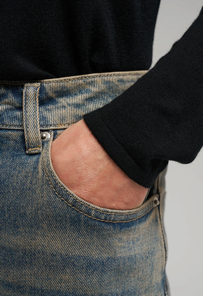 Джемпер приталенного кроя с шерстью, Модель FBF11117, Фото №6