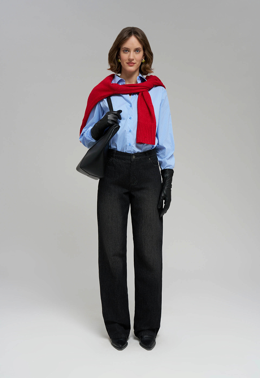 Джинсы loose fit женские