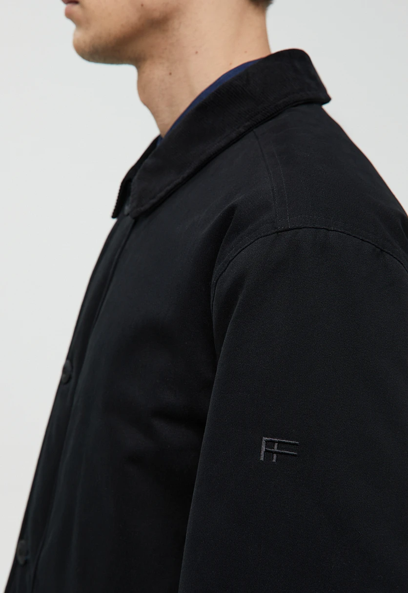 Утепленная куртка с вельветовым воротником, Модель FBF21000, Фото №7