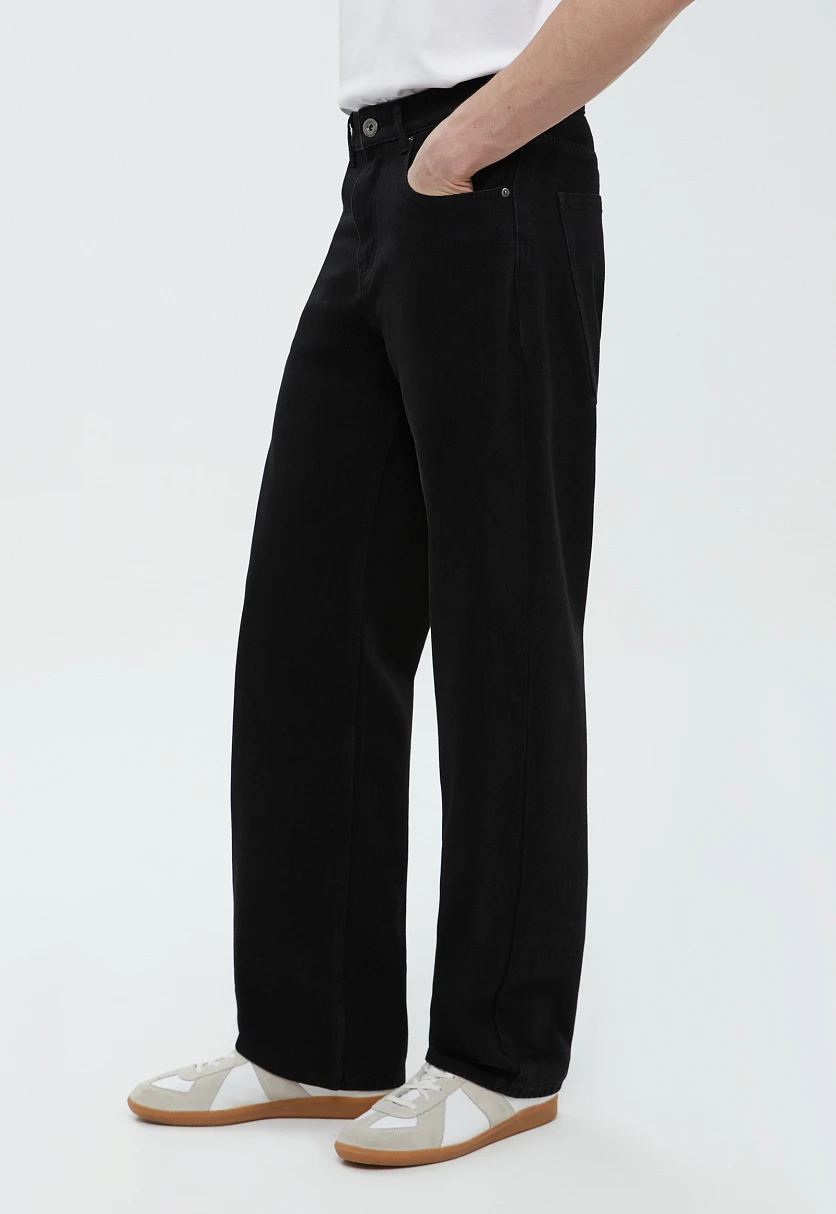 Джинсы wide leg fit мужские, Модель FBF25009, Фото №4