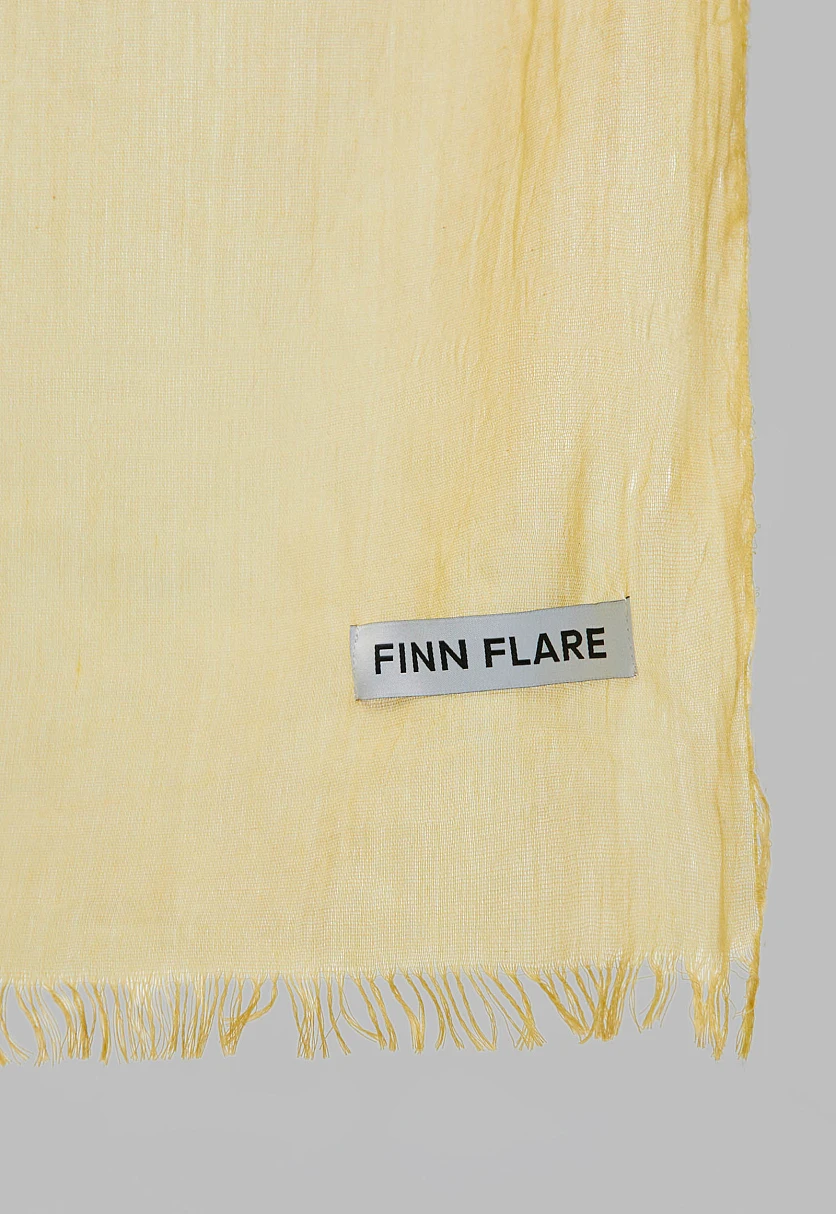 Палантин с добавлением хлопка, Модель FBF11404, Фото №5