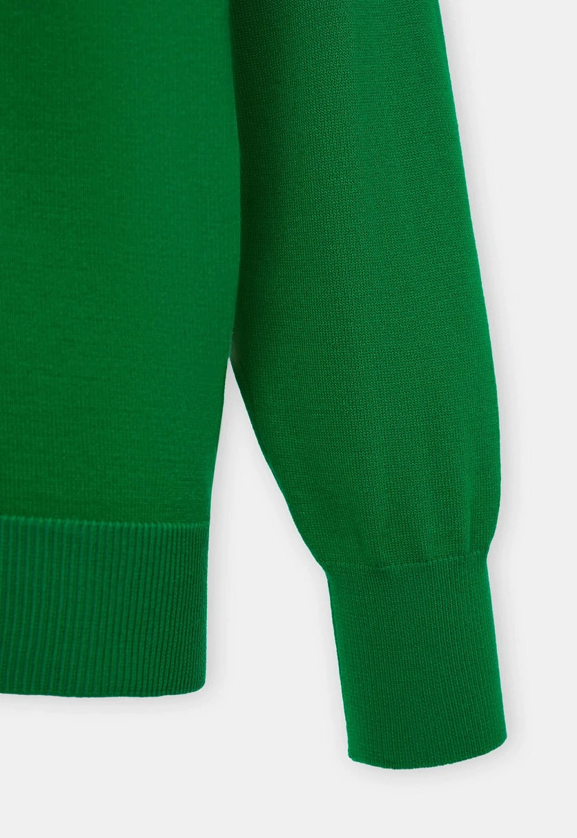 Джемпер с V-образным вырезом, Модель FBF11107, Фото №6