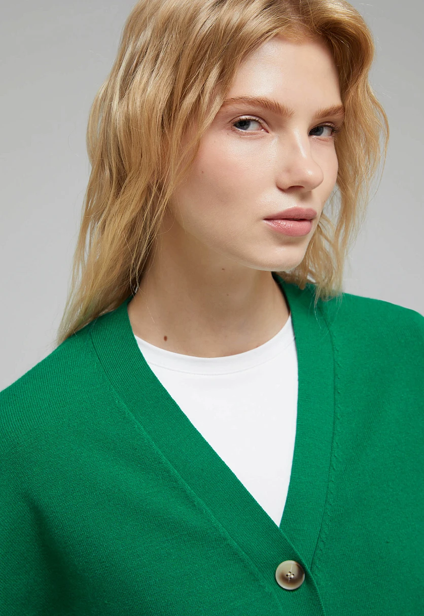 Кардиган свободного кроя, Модель FBF11116, Фото №8