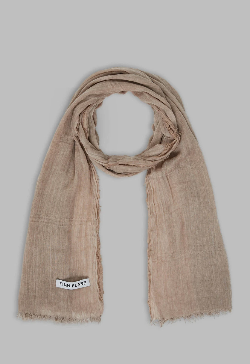 Палантин с добавлением хлопка, Модель FBF11404, Фото №1