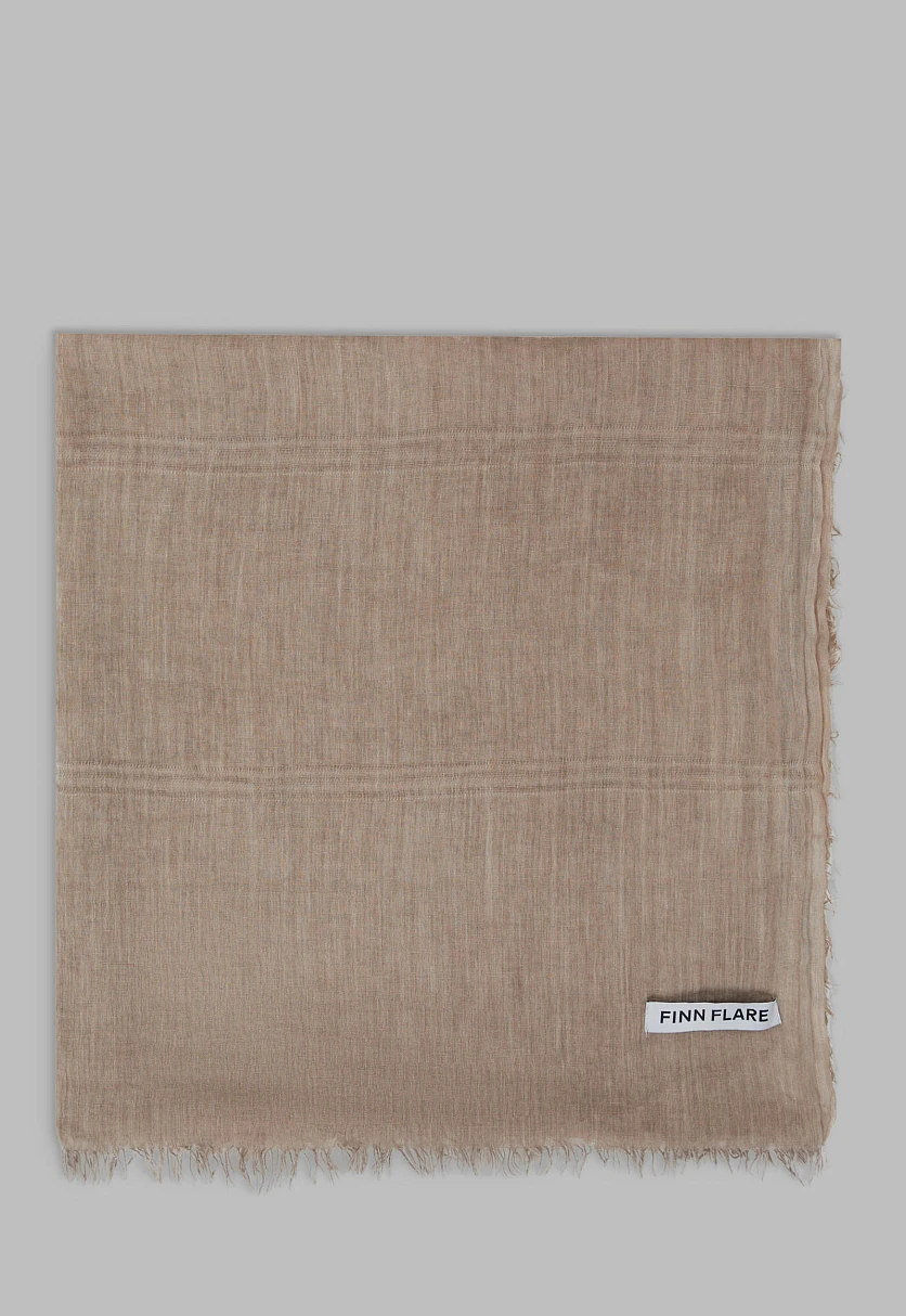 Палантин с добавлением хлопка, Модель FBF11404, Фото №4