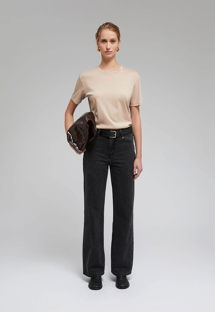 Футболка из мерсеризованного хлопка