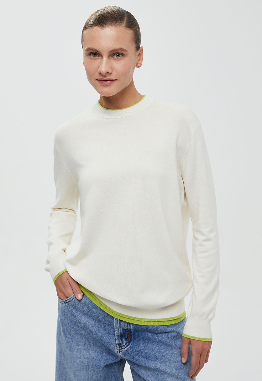 Джемпер свободного силуэта Джемпер свободного силуэта