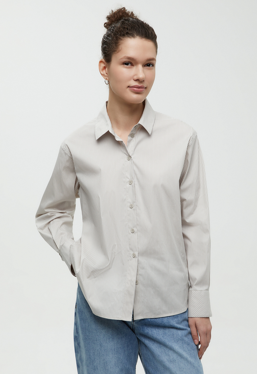 Классическая рубашка в полоску