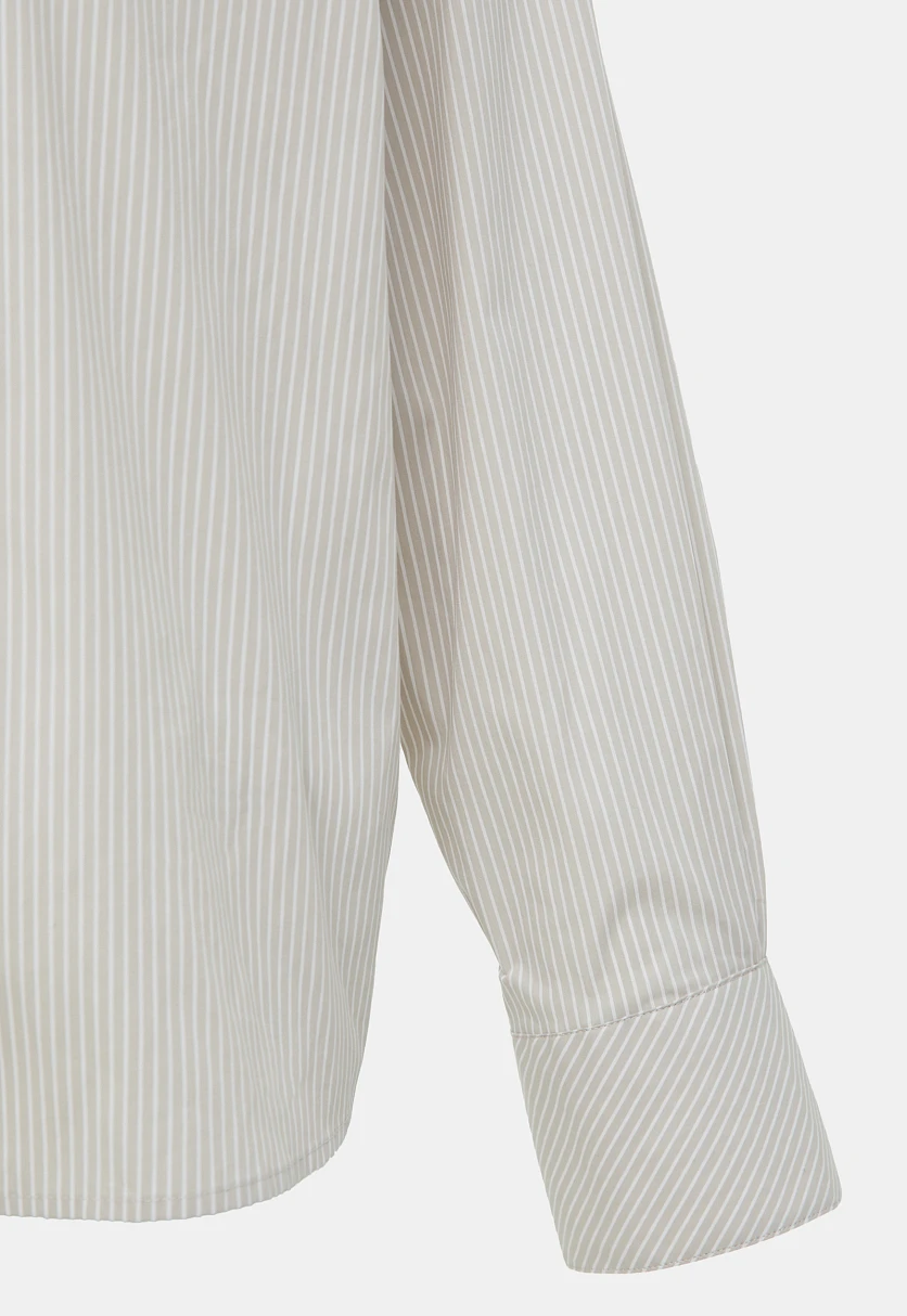 Классическая рубашка в полоску, Модель FBF11073, Фото №7