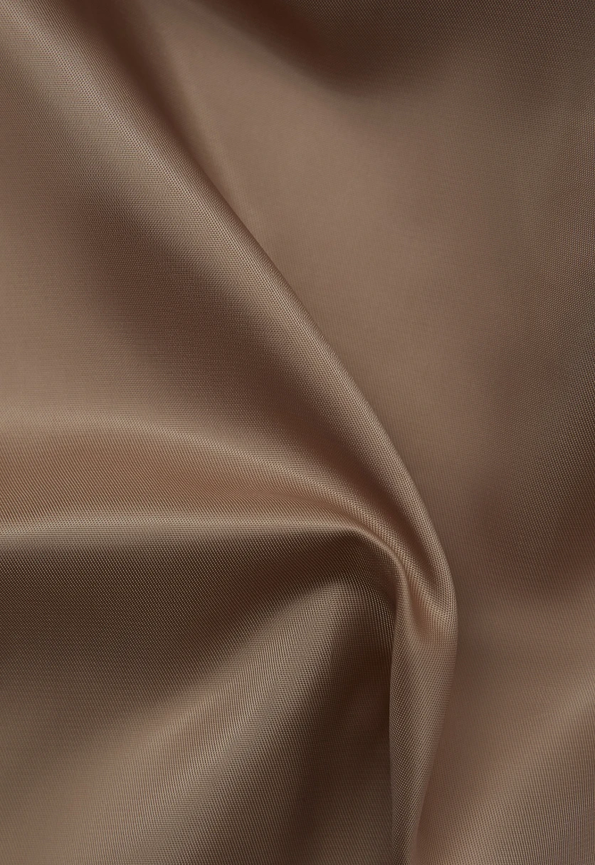 Однобортное пальто из шерсти и шелка, Модель FBF11033, Фото №6