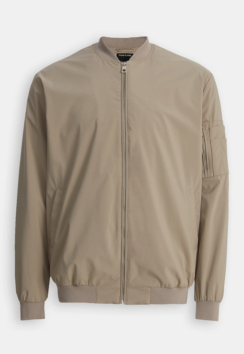 Куртка-бомбер на молнии, Модель FBF21029, Фото №8