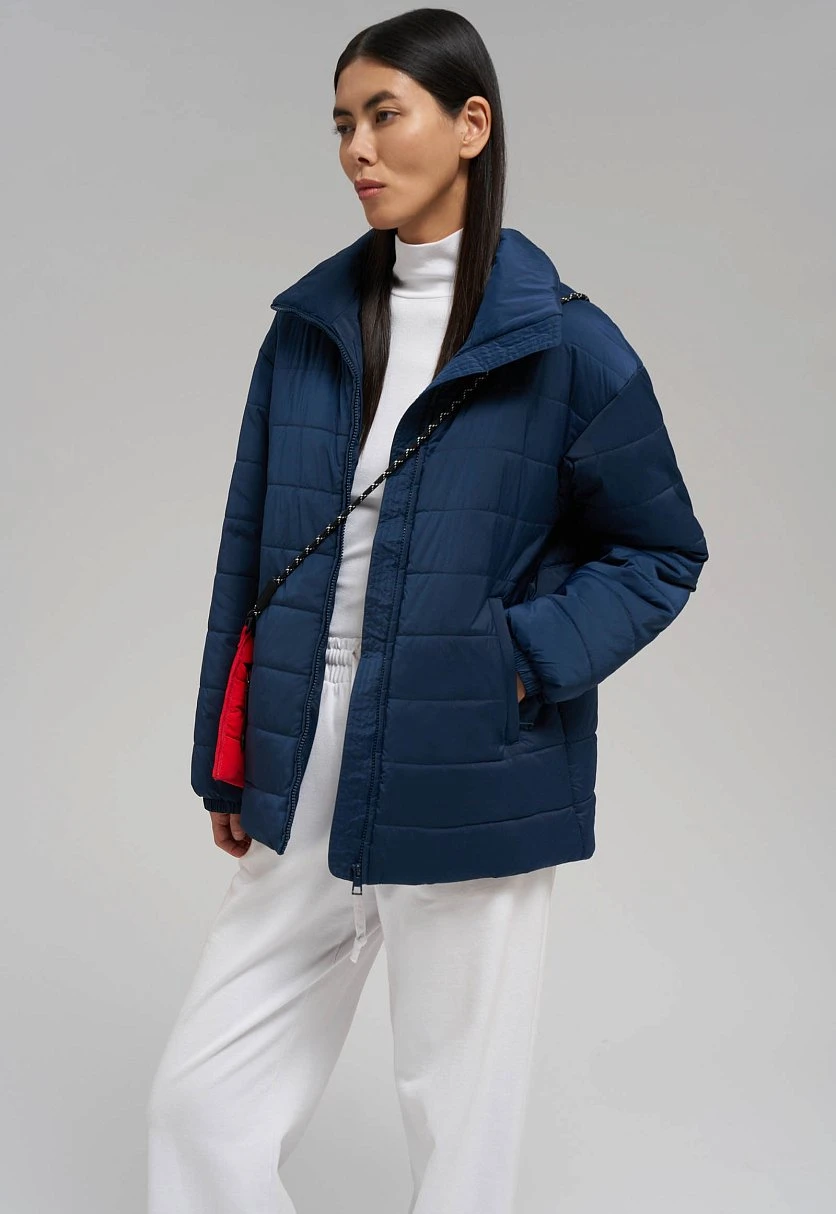 Стеганая куртка с искусственным утеплителем, Модель FBG11012, Фото №6