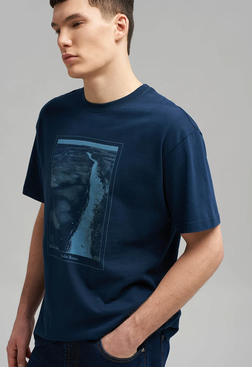 Футболка свободного кроя, Модель FBG21066, Фото №9