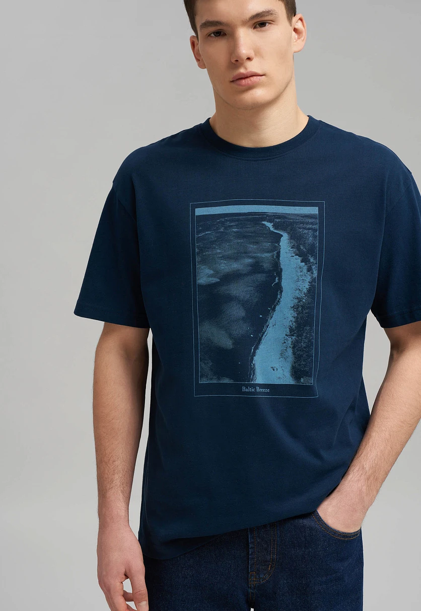 Футболка свободного кроя, Модель FBG21066, Фото №8