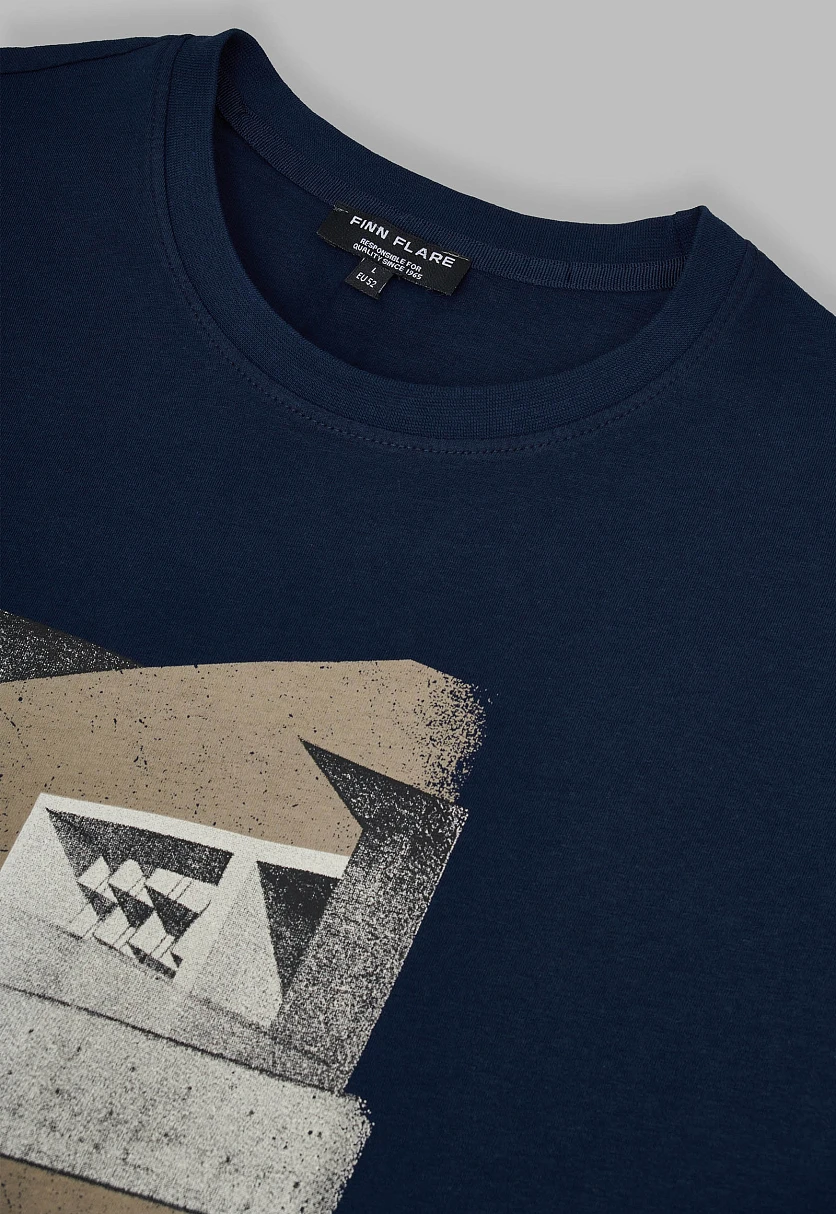 Футболка свободного кроя, Модель FBG22080, Фото №6