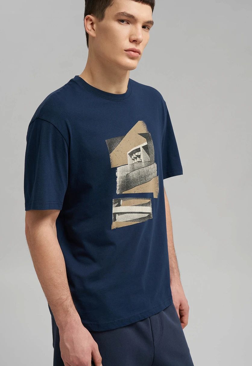 Футболка свободного кроя, Модель FBG22080, Фото №8