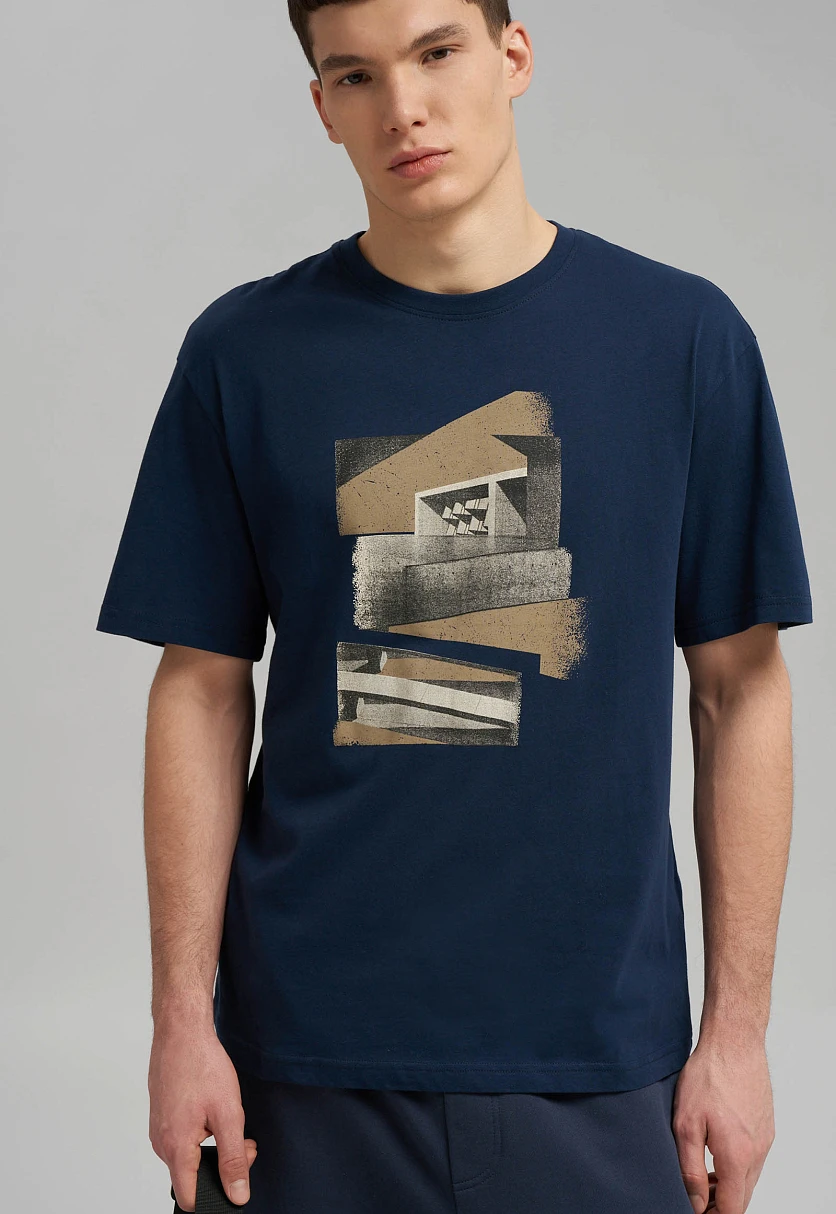 Футболка свободного кроя, Модель FBG22080, Фото №9