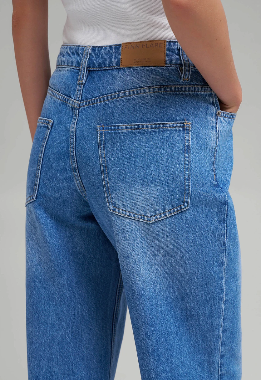 Джинсы прямого кроя, Модель FBG15006, Фото №5