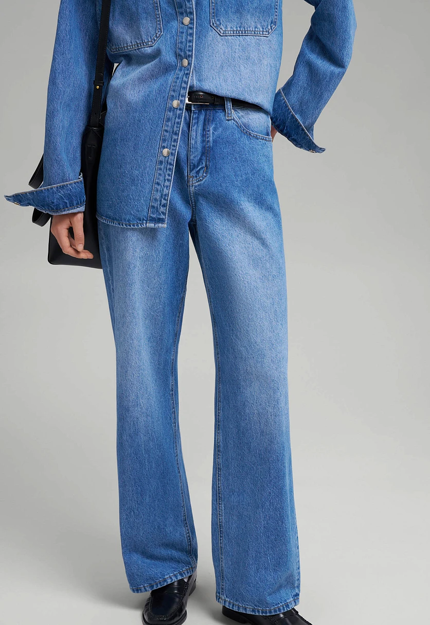 Джинсы прямого кроя, Модель FBG15006, Фото №7