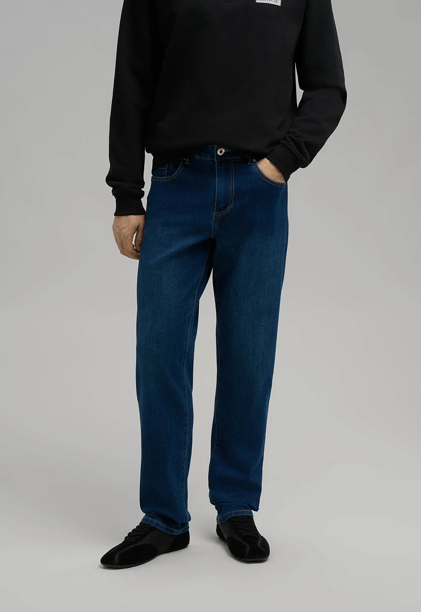 Джинсы прямого кроя, Модель FBG25005, Фото №6