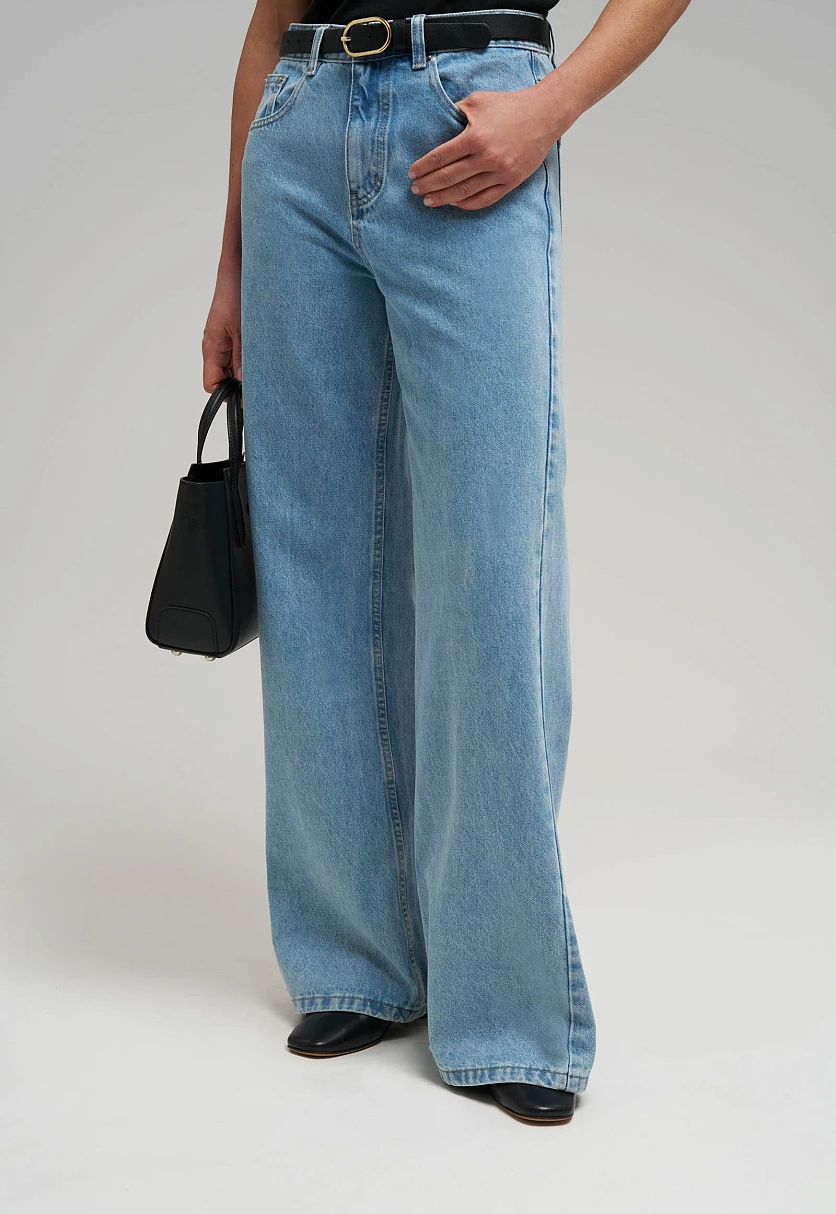 Джинсы Flared fit, Модель FBG15004, Фото №5