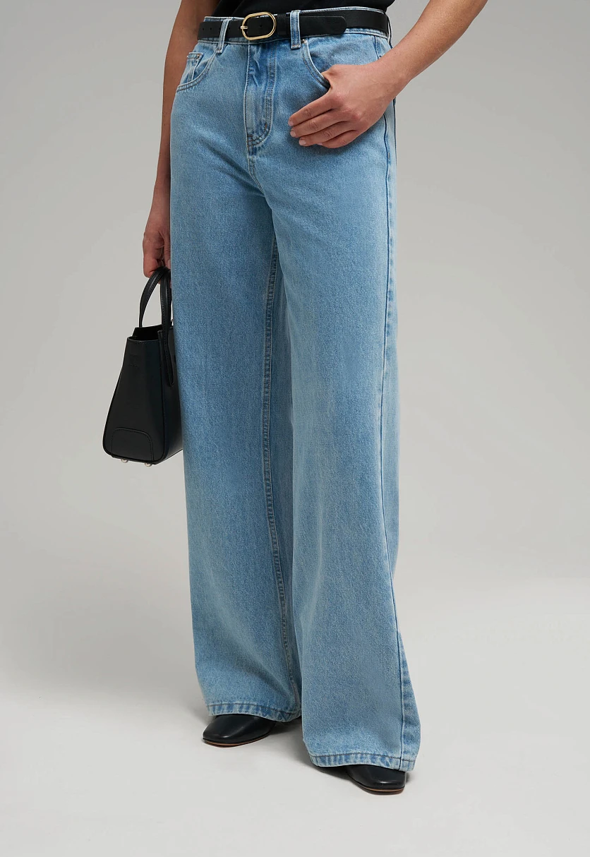 Джинсы расклешенного кроя, Модель FBG15004, Фото №5