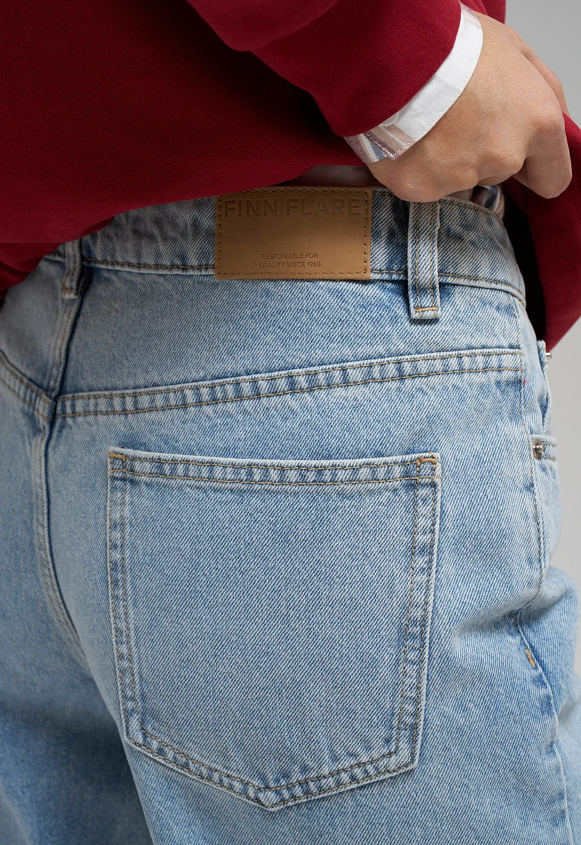 Джинсы Wide leg, Модель FBG15003, Фото №6