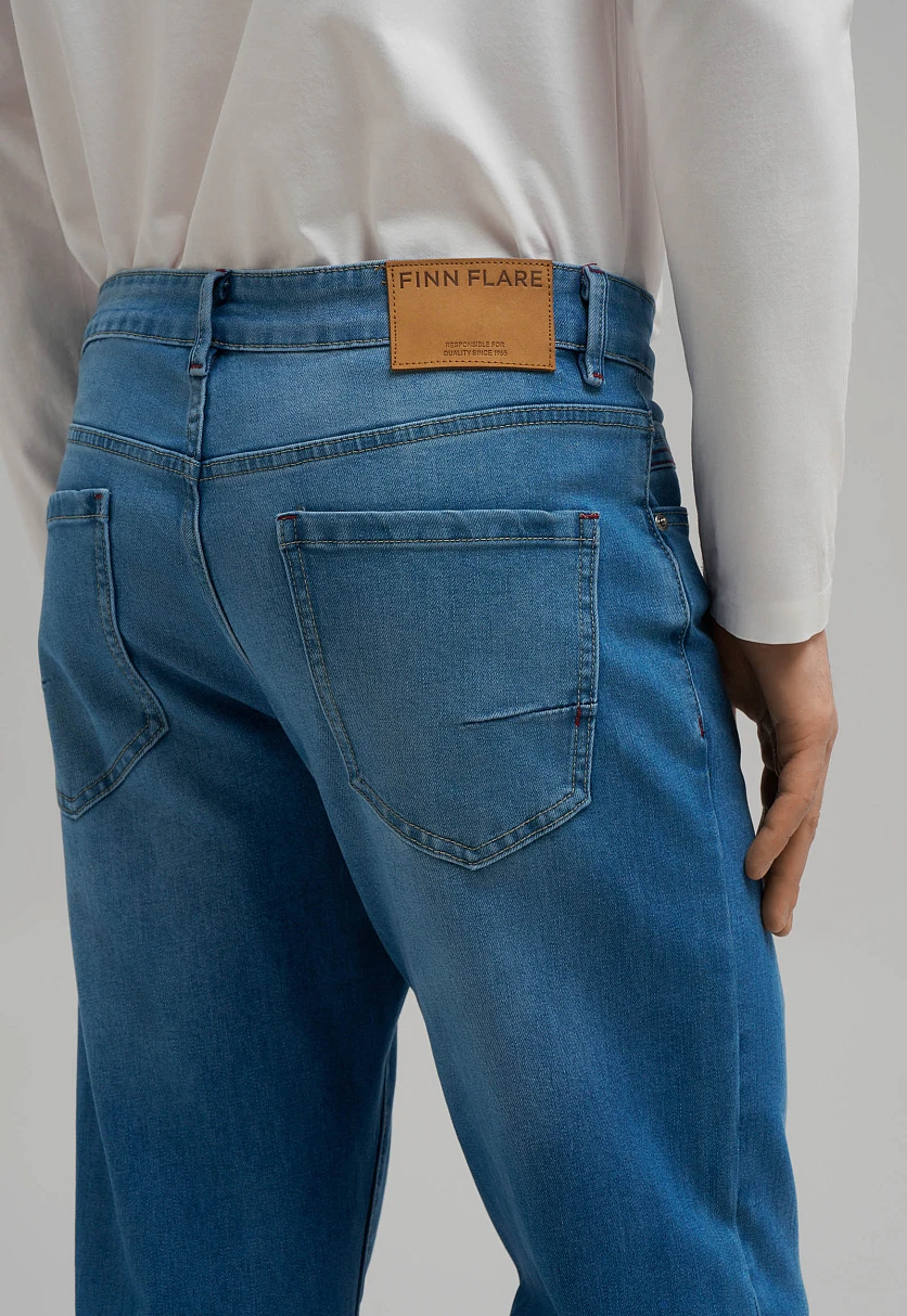 Джинсы прямого кроя, Модель FBG25005, Фото №5