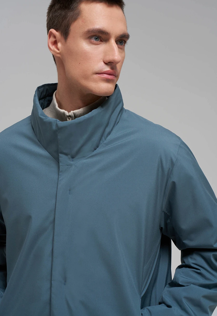 Легкий пуховик с натуральным утеплителем, Модель FBG21089, Фото №5