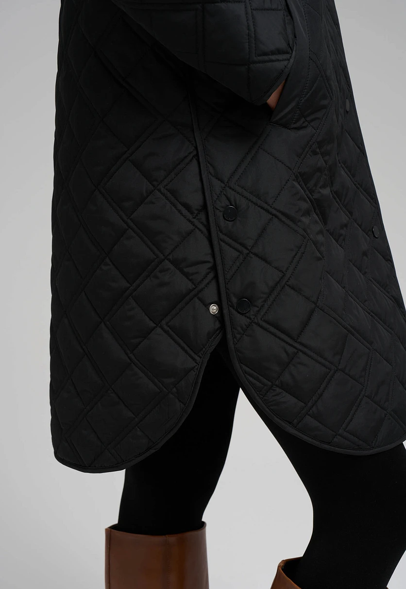 Стеганое пальто с искусственным утеплителем, Модель FBG11008, Фото №7