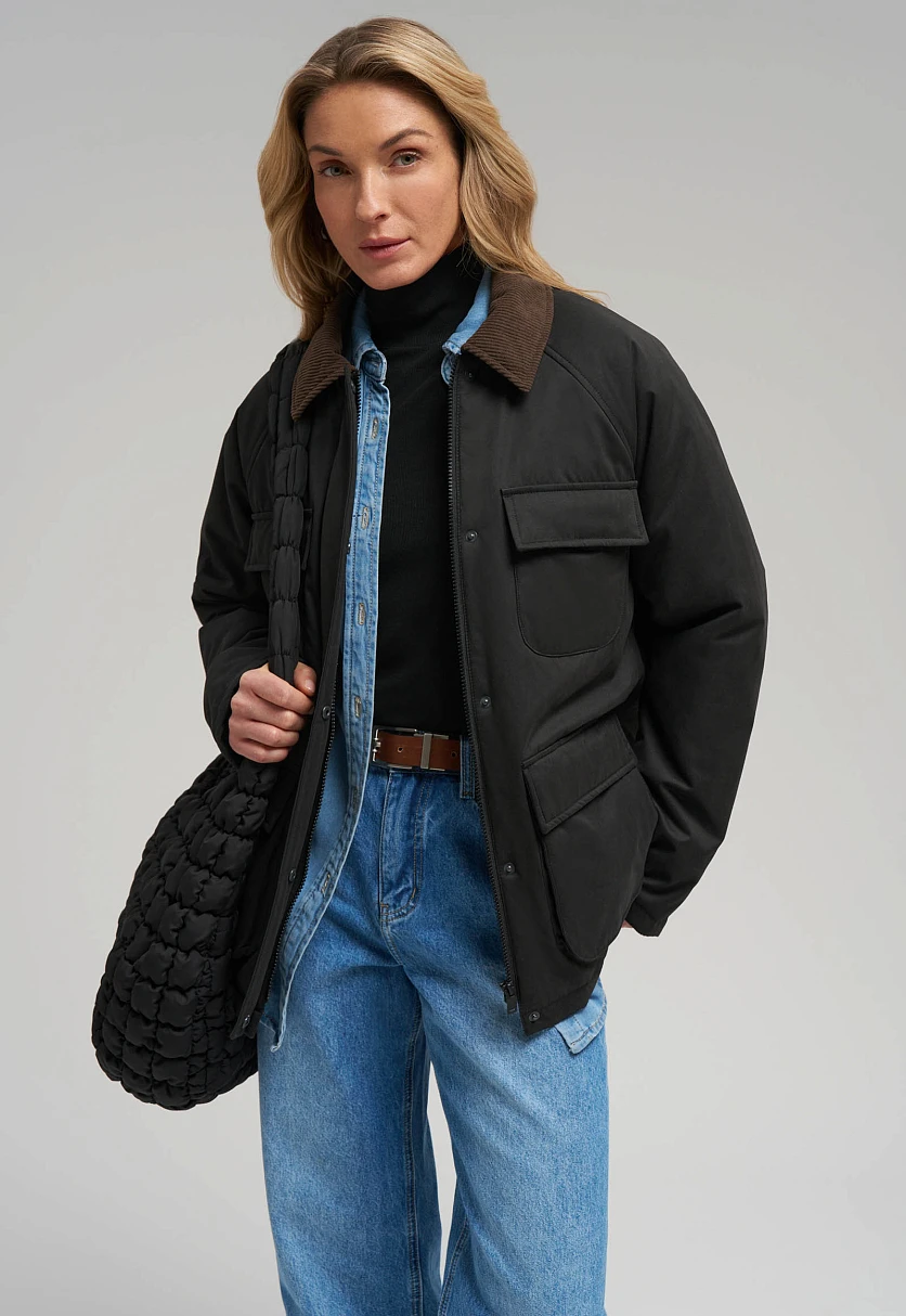 Утепленная куртка с водоотталкивающей пропиткой, Модель FBG11055, Фото №5