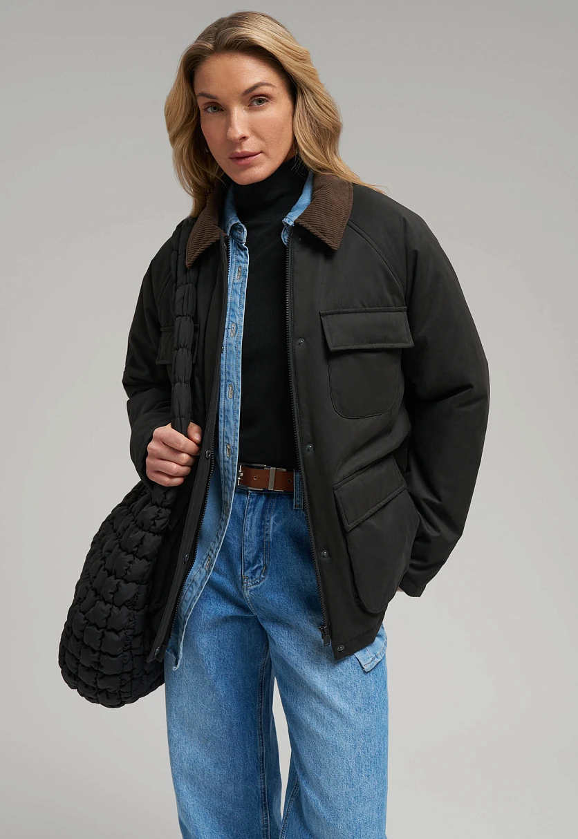 Утепленная куртка с водоотталкивающей пропиткой, Модель FBG11055, Фото №6