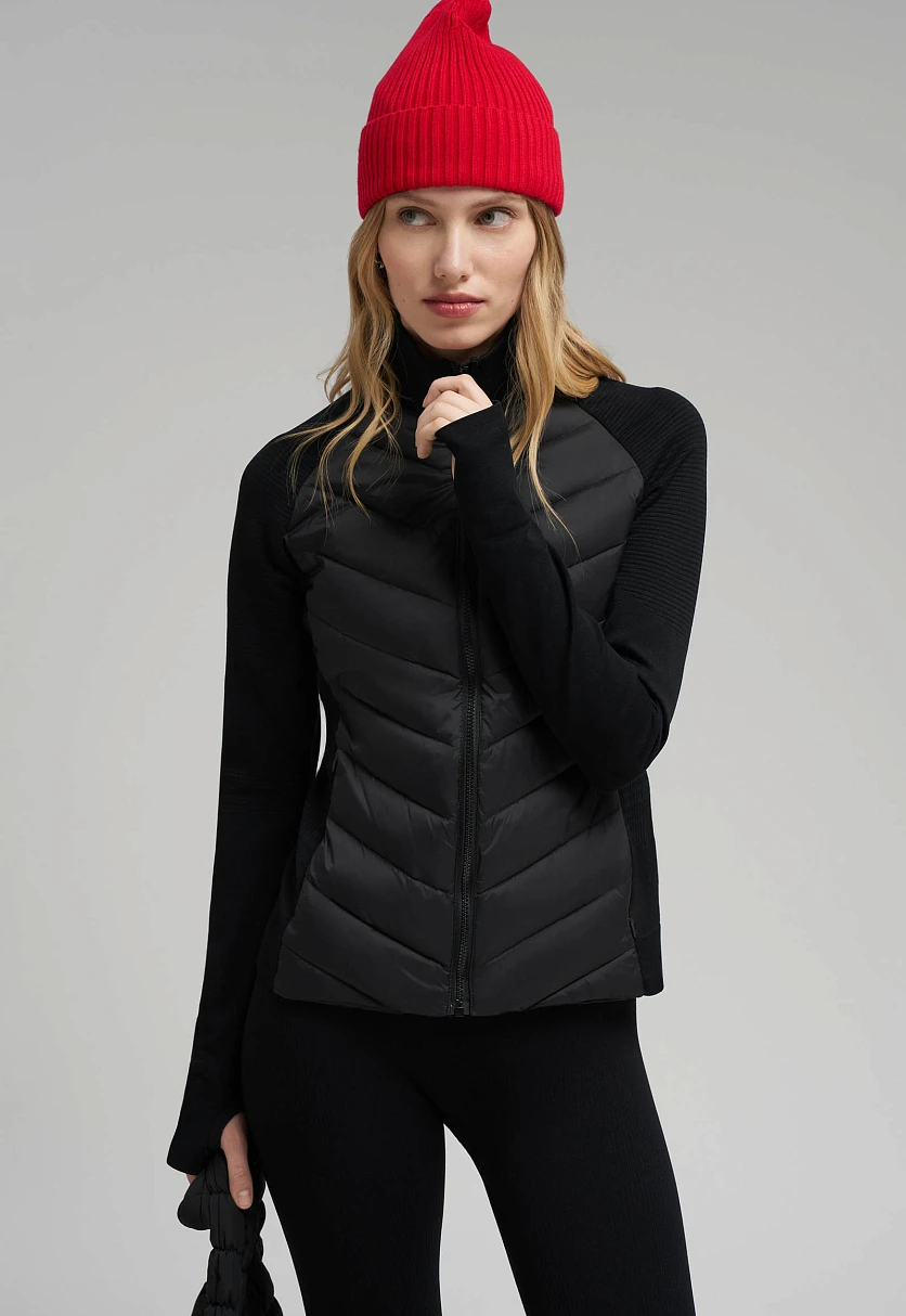 Стеганая куртка с искусственным утеплителем и водоотталкивающей пропиткой, Модель FBG11073, Фото №6