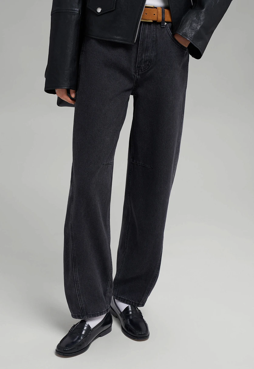 Джинсы объемного кроя, Модель FBG15018, Фото №5