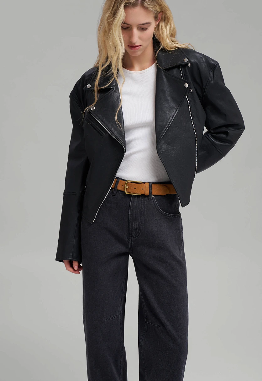 Джинсы объемного кроя, Модель FBG15018, Фото №7