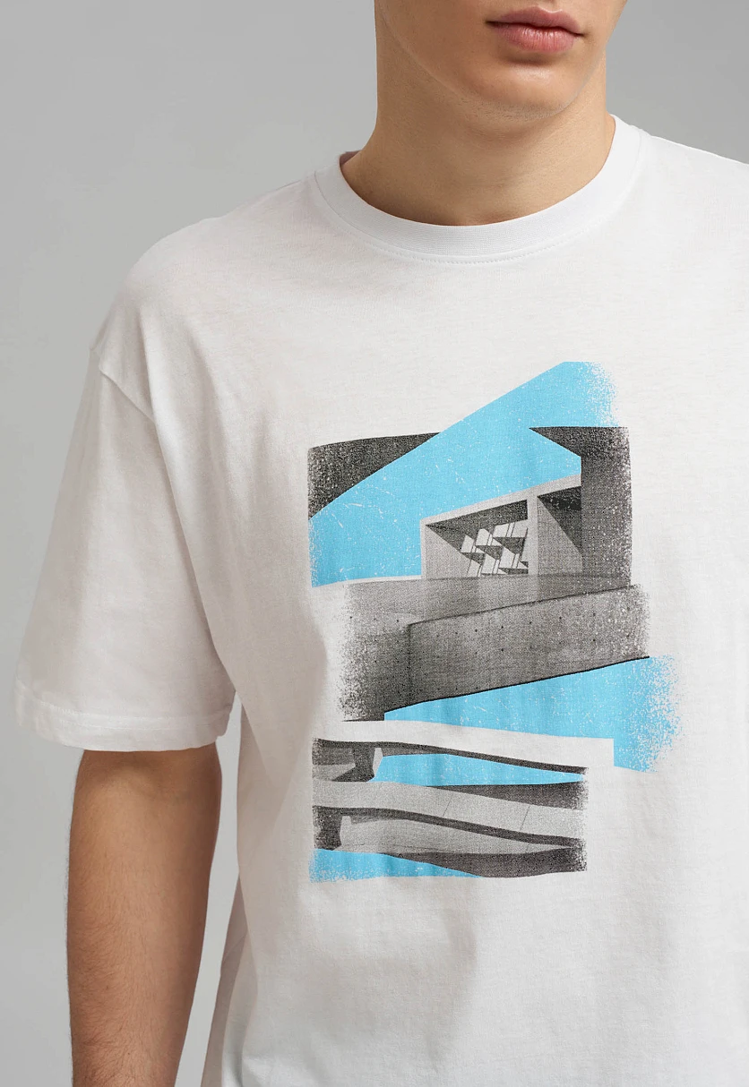 Футболка свободного кроя, Модель FBG22080, Фото №6