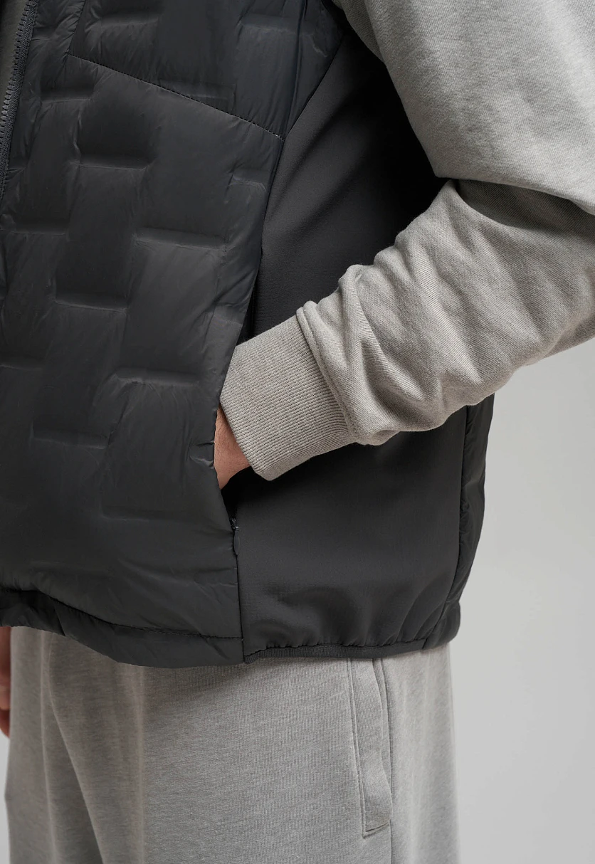 Стеганый пуховый жилет, Модель FBG210100, Фото №6