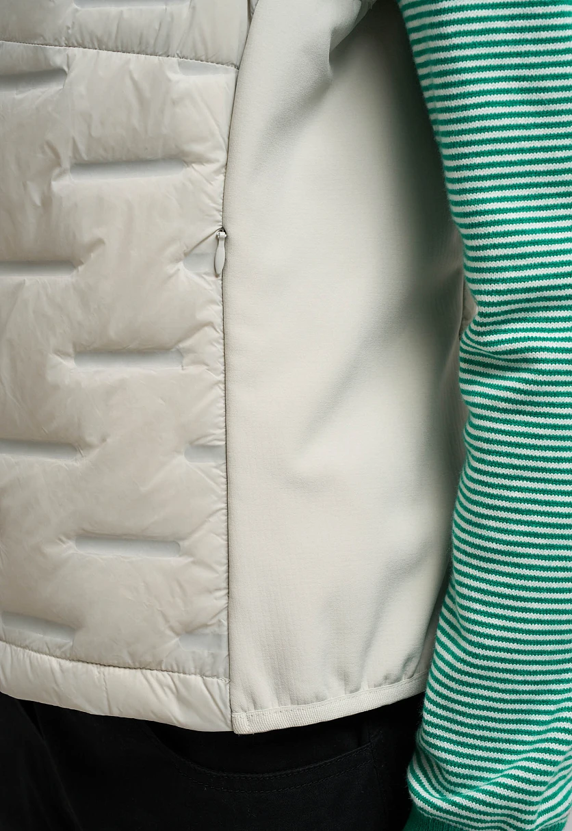 Стеганый пуховый жилет, Модель FBG110150, Фото №4