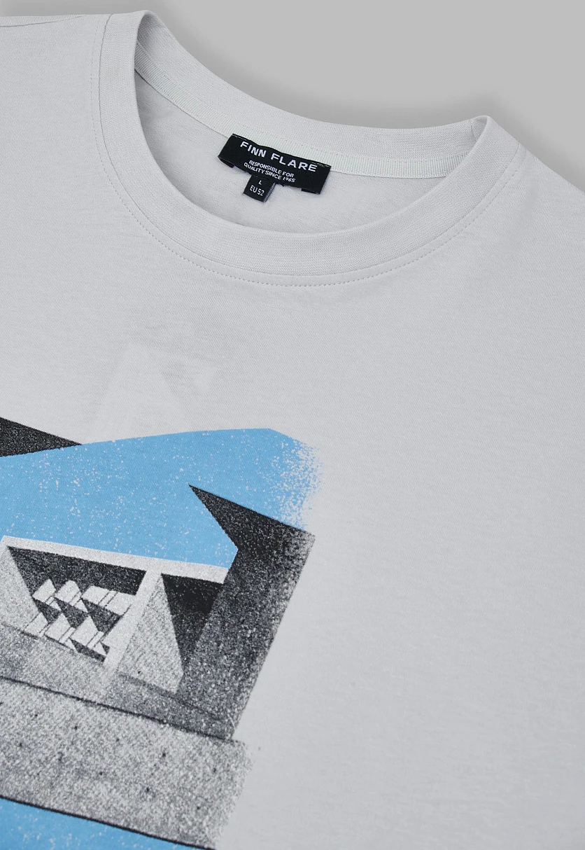 Футболка свободного кроя, Модель FBG22080, Фото №5