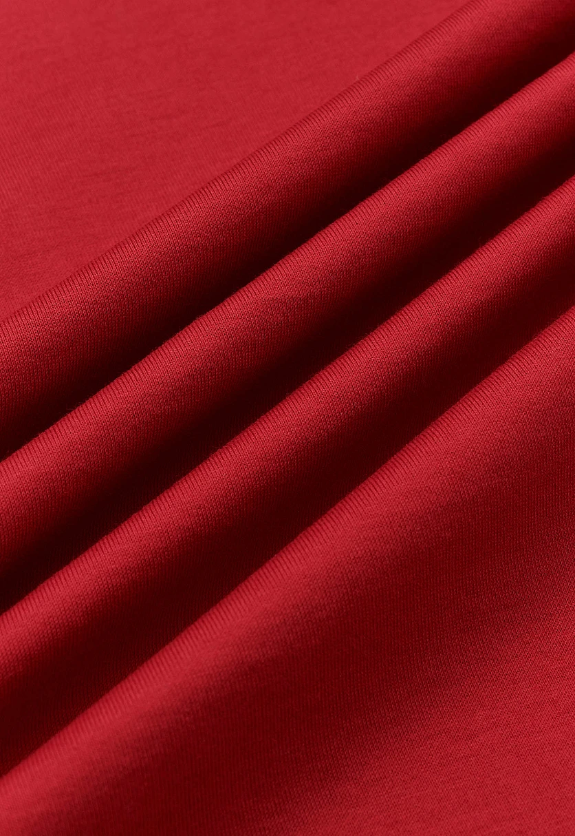 Футболка прямого кроя из мерсеризованного хлопка, Модель FBG11036, Фото №7